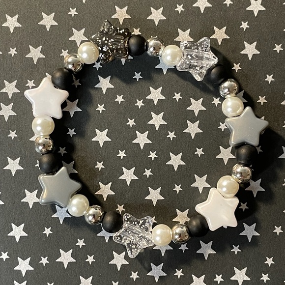 Plastic Star Candy Kawaii 90s Inspired Galaxy Bracelet - Picture 2 of 4